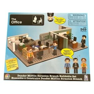 Dunder Mifflin Scranton Branch Buildable Lego-style Set